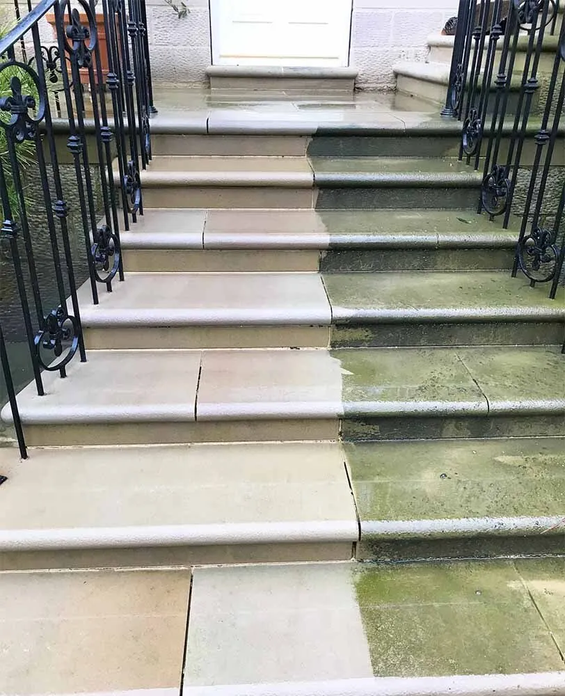 Clean house exterior